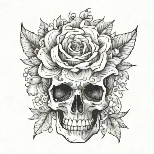 "I want a 5x5 cm tattoo on the front of my thigh. I would like it to be either a quote from a proud person or a drawing  tattoo design idea