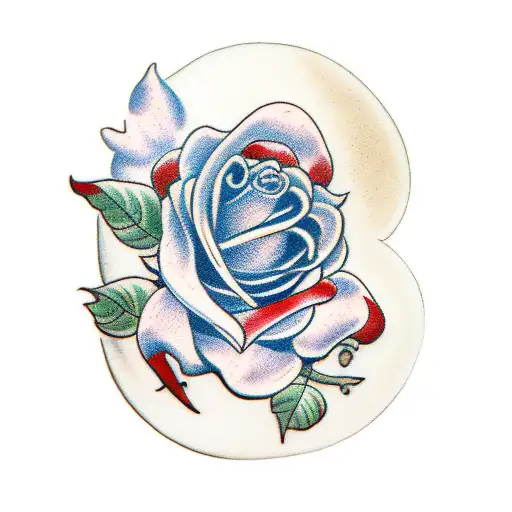 three roses tattoo design idea