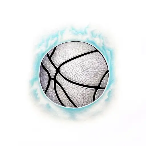 basketball, 9, and royal marines touch tattoo design idea