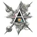 pink floyd tattoo design idea