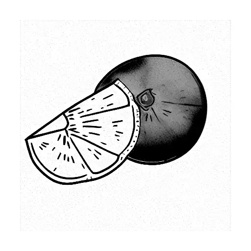 fuck the lime wedge tattoo design idea