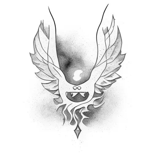 michaelangelos david splitting open to reveal an oak tree tattoo design idea