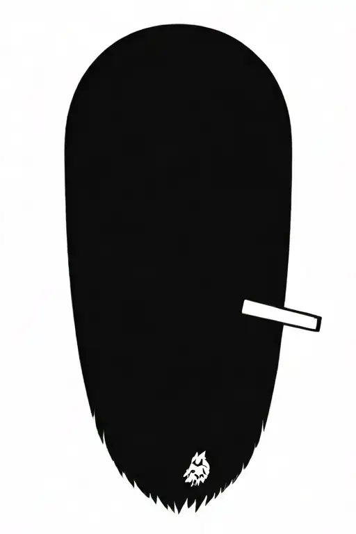 Owl holding a butchers knife and have an open book. have fire with a cattle brand in it tattoo design idea