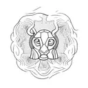 stoicism, creative tattoo design idea