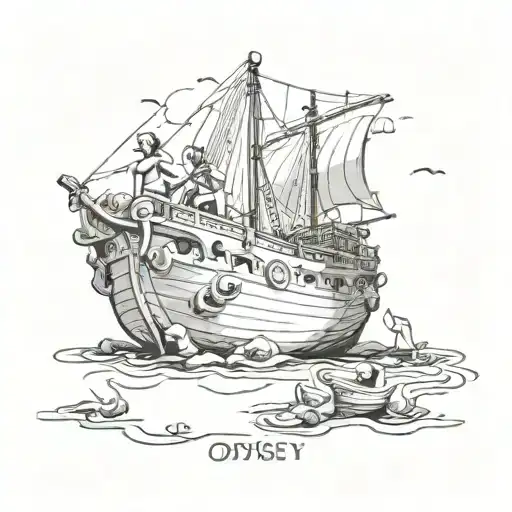 The Odyssey tattoo design idea