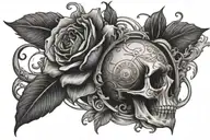 Everything passes tattoo design idea