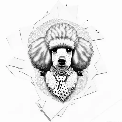 poodle red dead redemption tattoo design idea