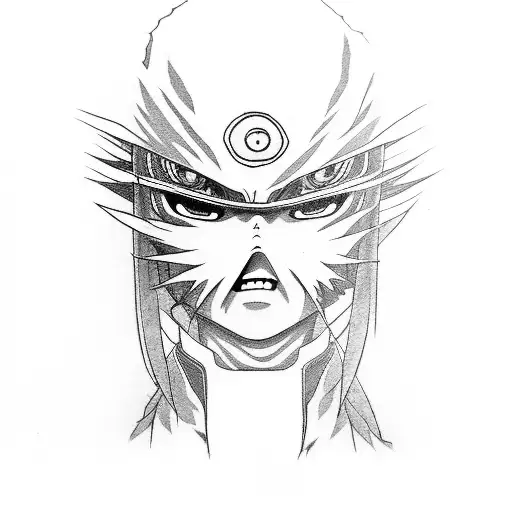 itachi uchiha entry scean with sharigan tattoo design idea