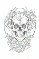twenty one pilots skeleton clique logo tattoo design idea