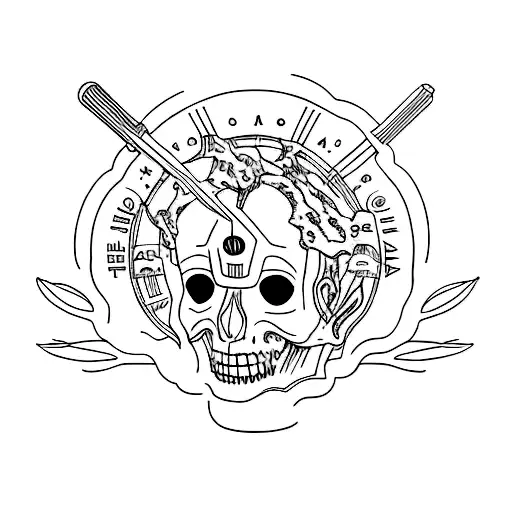 travis scott utopia  tattoo design idea