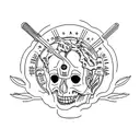 travis scott utopia  tattoo design idea