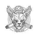 travis scott utopia  tattoo design idea