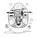 travis scott utopia  tattoo design idea