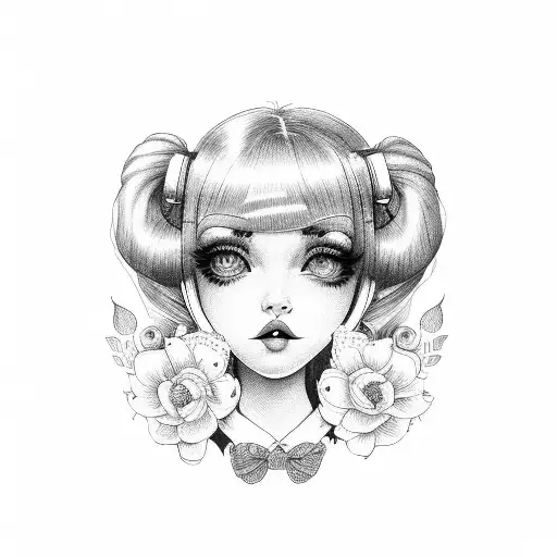 Melanie Martinez tattoo design idea