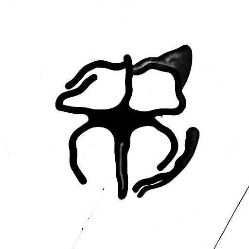 red hot chili peppers neon logo tattoo design idea