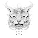 strength  tattoo design idea