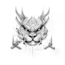 strength  tattoo design idea