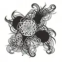 tumbleweed tattoo design idea