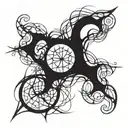 tumbleweed tattoo design idea