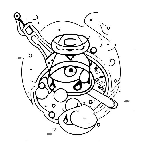 billiards  tattoo design idea