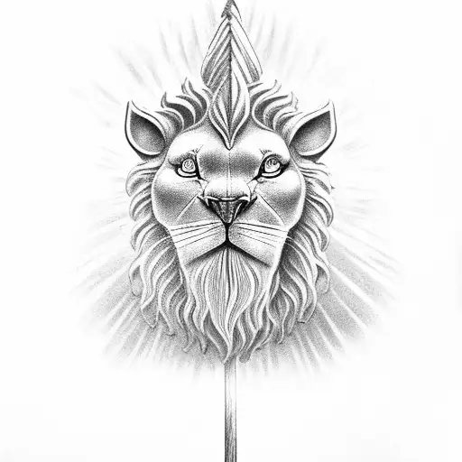 narnia lamppost woods aslan tattoo design idea