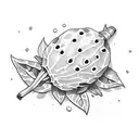 bay leaf  tattoo design idea