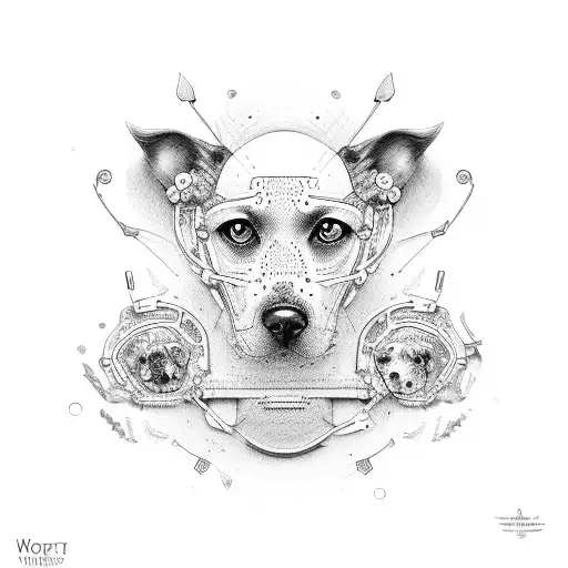 I am a workoholic orthopaedic surgeon who loves dog tattoo design idea