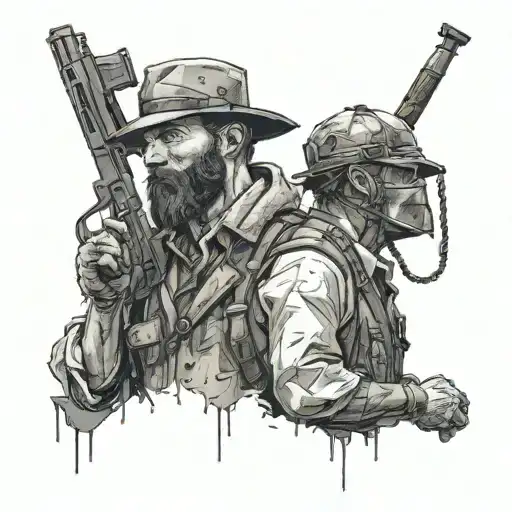 hunt showdown tattoo design idea