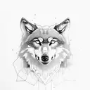 wolf+bear+owl tattoo design idea