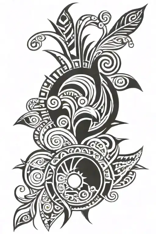 Filipino tribal tattoo tattoo design idea