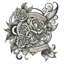 everything happens happens for a reason tattoo design idea
