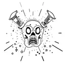 david vs goliath tattoo design idea