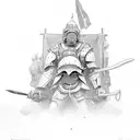 david vs goliath tattoo design idea