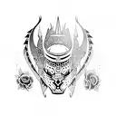 samuri  tattoo design idea