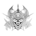 samuri  tattoo design idea