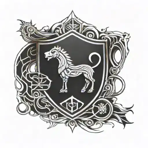 morrison family crest tattoo design idea