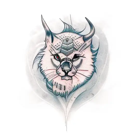 Design a tattoo incorporating an animal, object, icon, or symbol that embodies unwavering determination, single-minded f tattoo design idea