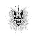 A blazing fire representing passion, with bold typography spelling 'passion' tattoo design idea