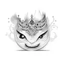 cards king and jocker tattoo design idea