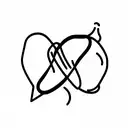 Amor tattoo design idea