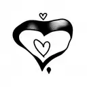 Amor tattoo design idea