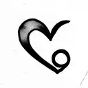 Amor tattoo design idea