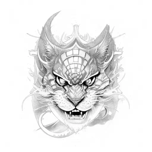 cu sith tattoo design idea