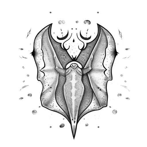 strong manta ray back tattoo tattoo design idea
