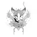 chris & evelyn tattoo design idea