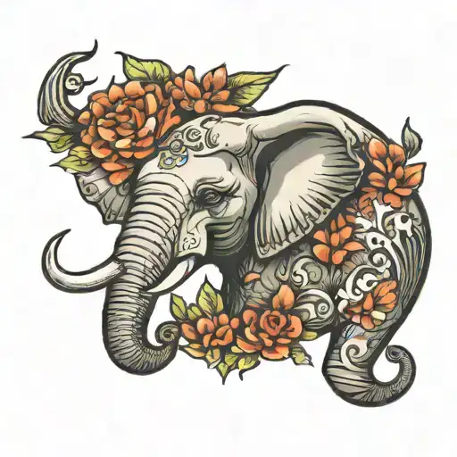 table mountain, travel, elephant head tattoo design idea