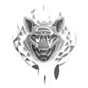 BMW mașina  tattoo design idea