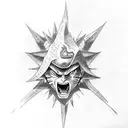 jiraya naruto dramatic tattoo design idea