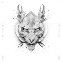 mining tattoo design idea