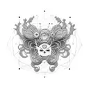 we control the universe  tattoo design idea